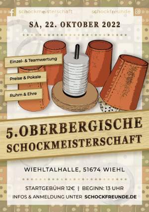5. Oberbergische Schockmeisterschaft